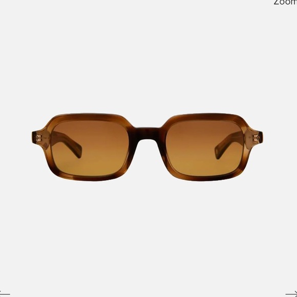 Garrett Leight Navarre brown sunglasses - Picture 2 of 7
